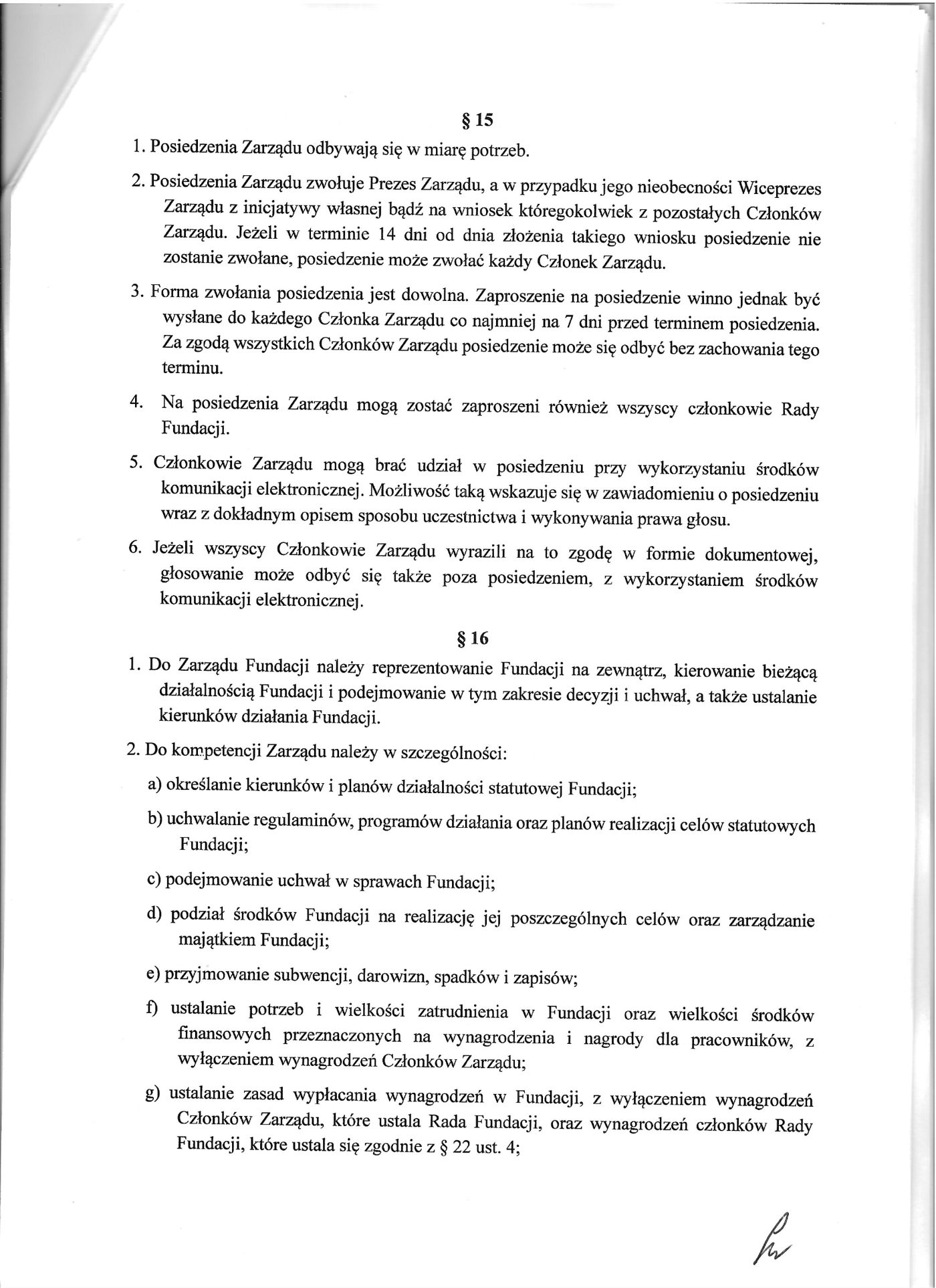 Statut Fundacji Pomoc Człowiekowi — strona 9
