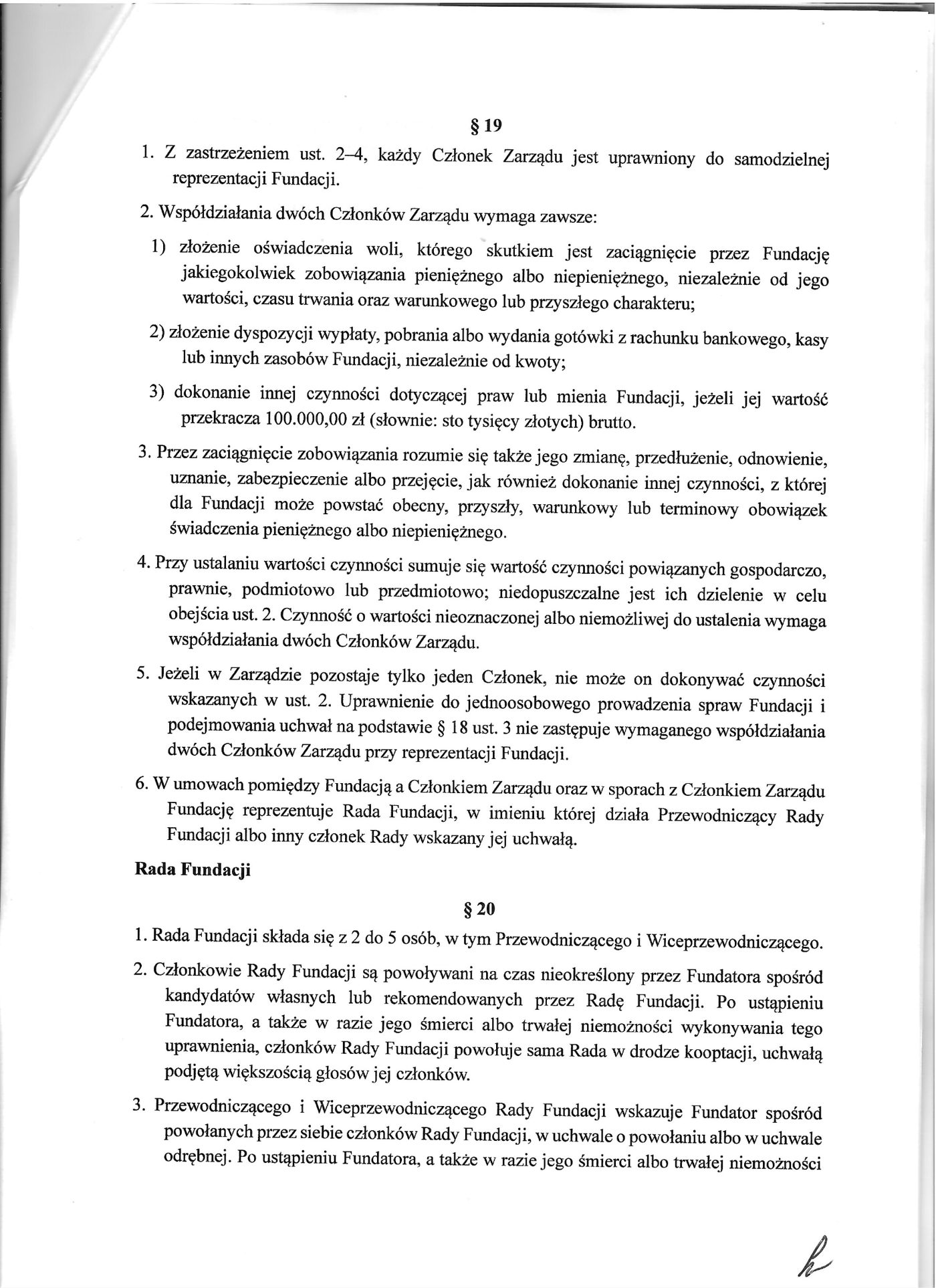 Statut Fundacji Pomoc Człowiekowi — strona 11