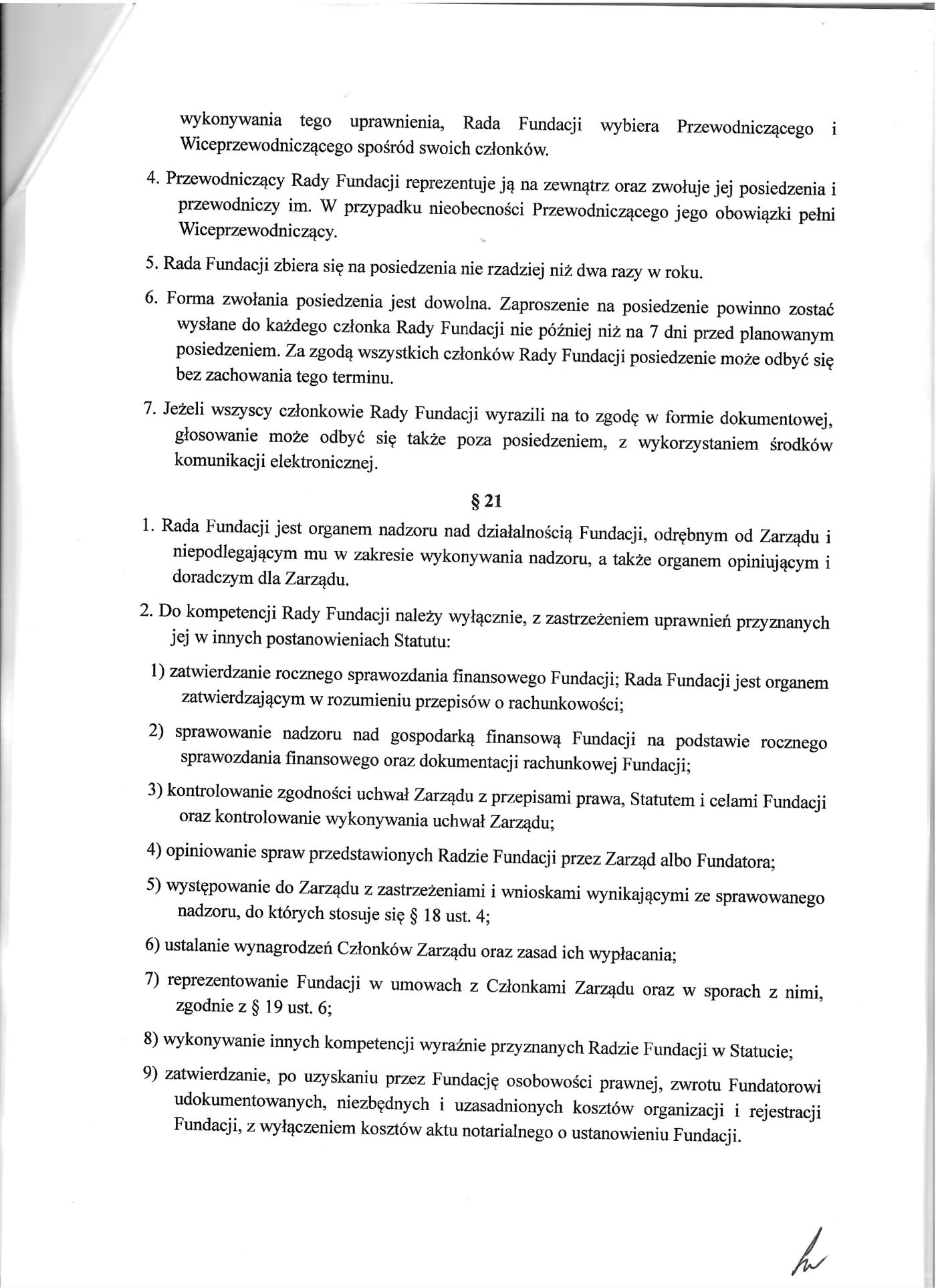 Statut Fundacji Pomoc Człowiekowi — strona 12